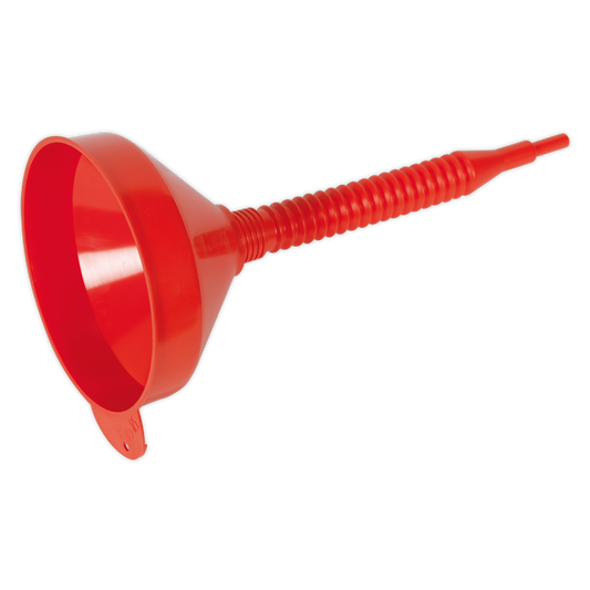 SEALEY - F2F Flexi-Spout Funnel Medium �200mm with Filter