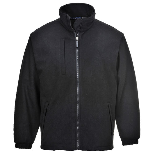 Portwest F330BKR4XL -  sz 4XL BuildTex Laminated Fleece (3L) - Black