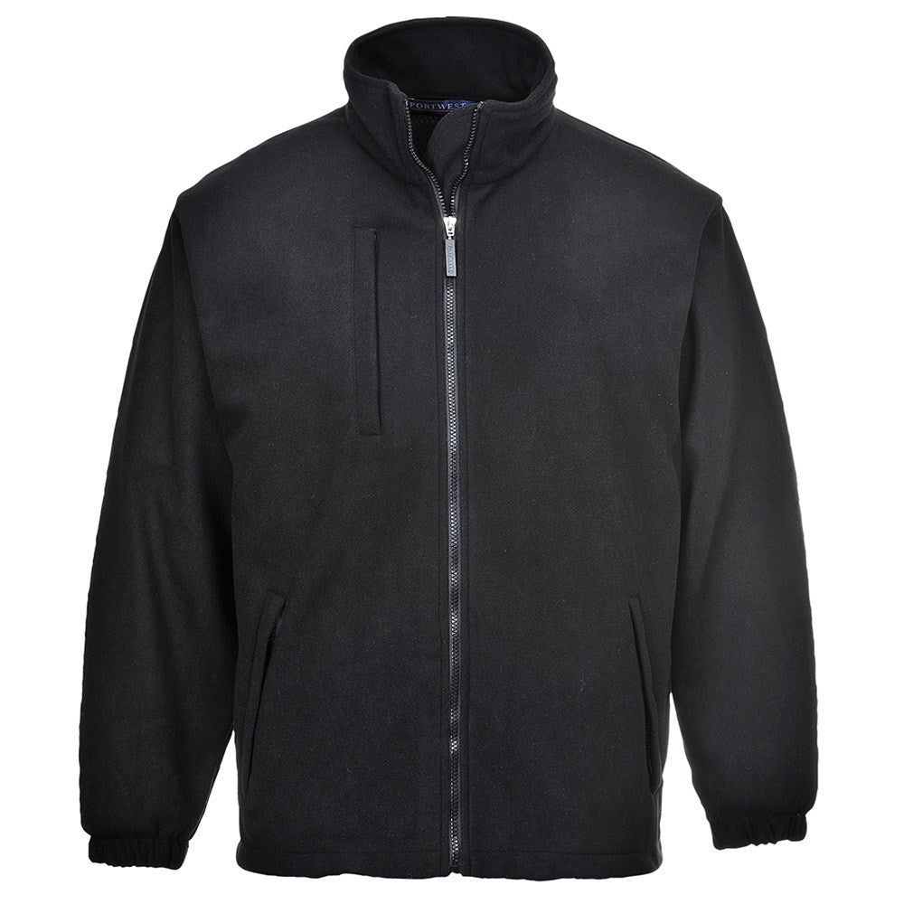 Portwest F330BKRXXL -  sz 2XL BuildTex Laminated Fleece (3L) - Black
