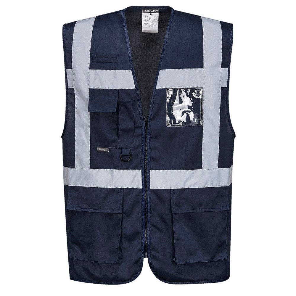 Portwest F476NARS -  sz S Iona Executive Vest - Navy