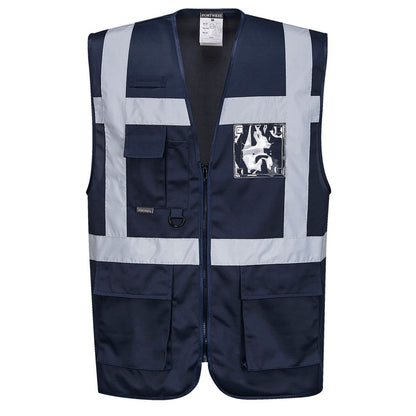 Portwest F476NARS -  sz S Iona Executive Vest - Navy