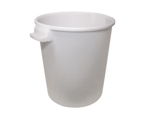 Faithfull FAI10GBUCKET Builder's Bucket 50 litre (10 gallon) - White |