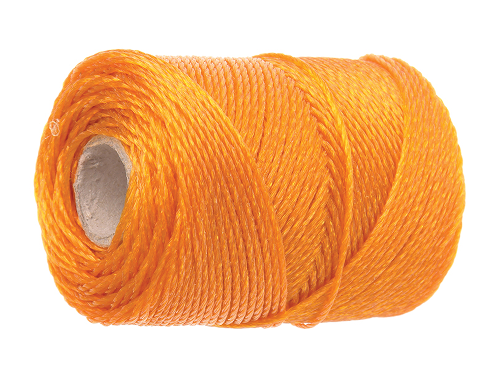 Faithfull FAI3250 3250 Heavy-Duty Polyethylene Brick Line 250m (820ft) Orange |