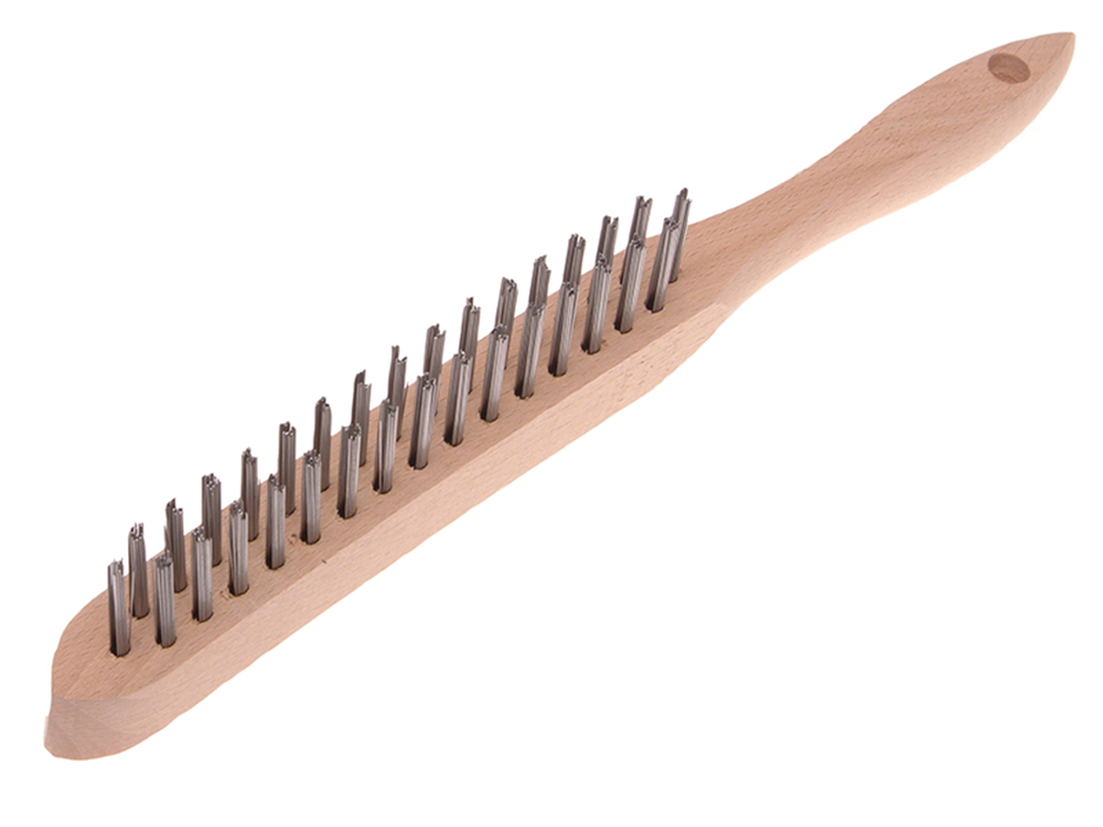 Faithfull FAI5802 580/2 Lightweight Scratch Brush - 2 Row |
