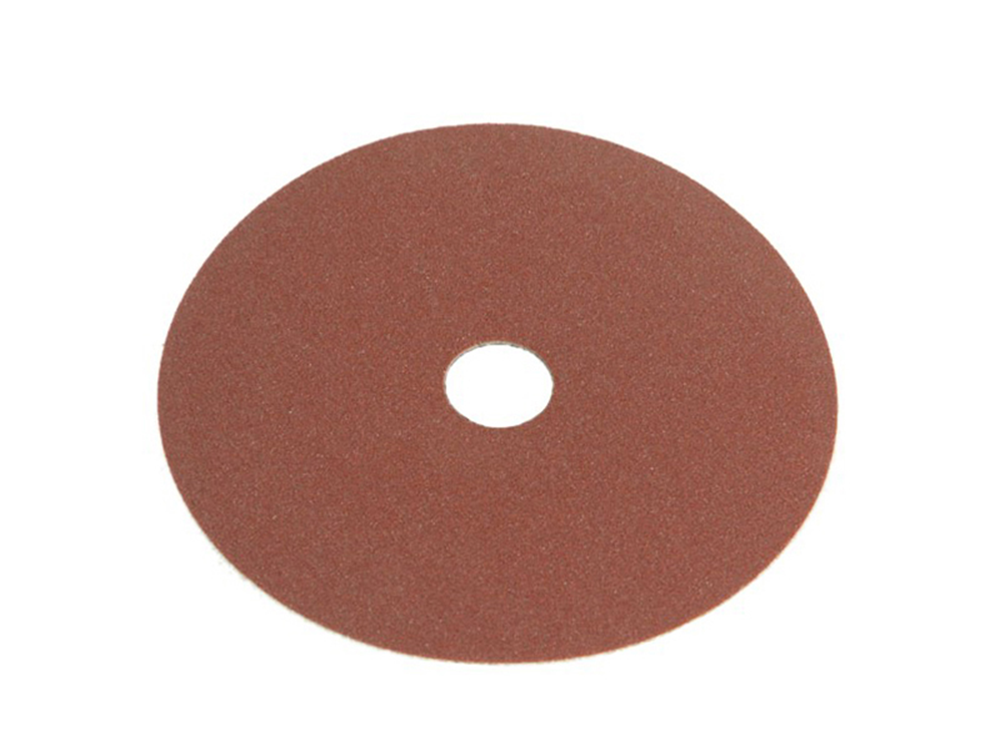 Faithfull FAIAD115120 Fibre Backed Sanding Discs 115mm x 22mm 120G (Pack 25) |