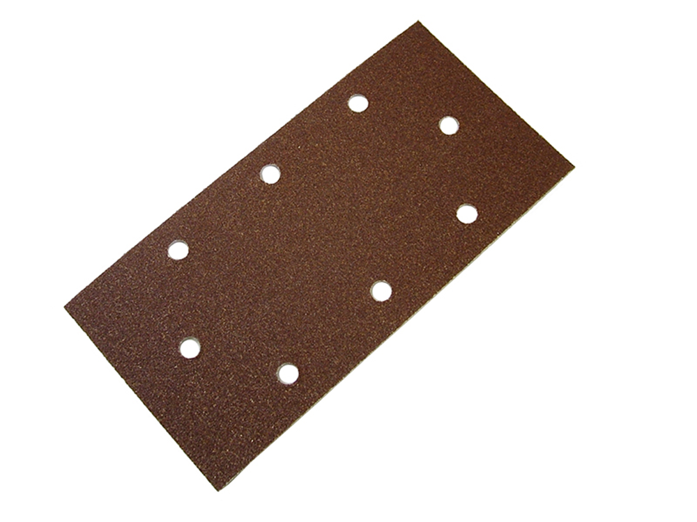 Faithfull FAIAOTSBD 1/3 Sanding Sheet B/D Perforated Assorted (Pack 5) |