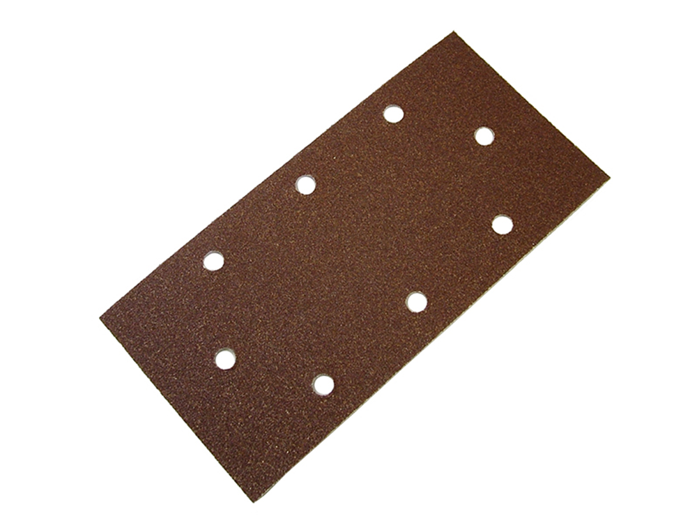 Faithfull FAIAOTSBDHL 1/3 Sanding Sheet B/D Hook & Loop Holed Assorted (Pack 5) |