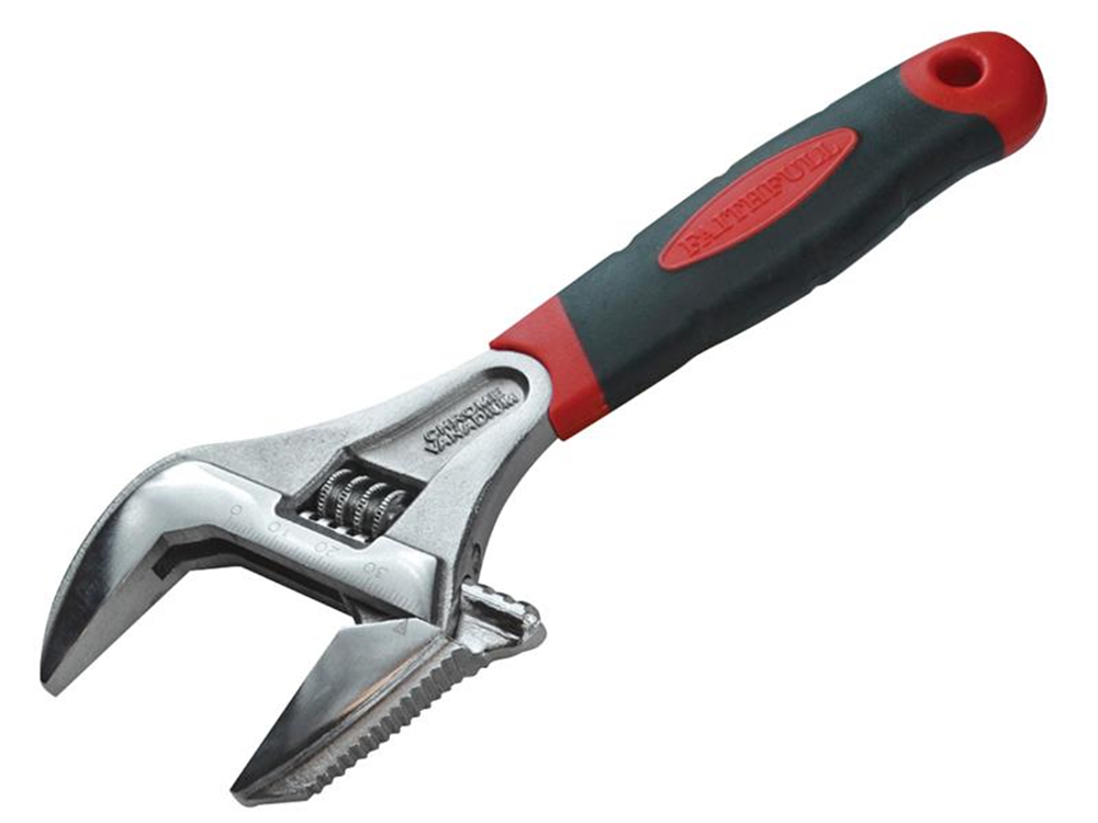 Faithfull FAIAS200W46 Adjustable Spanner Wide Mouth 46mm Capacity 200mm |
