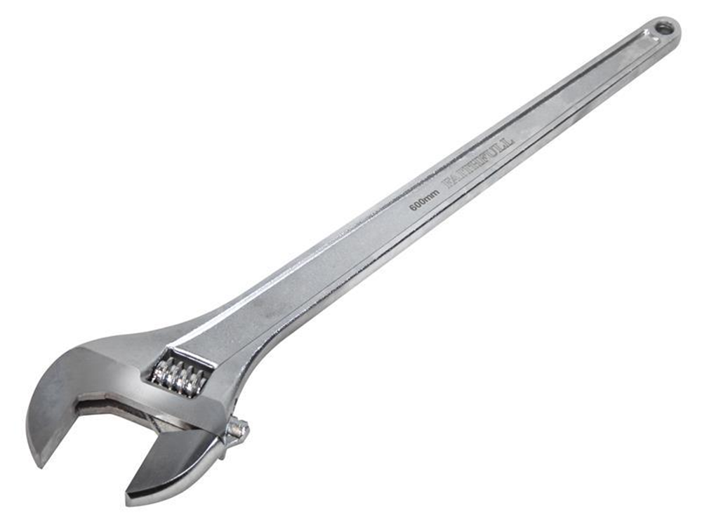 Faithfull FAIAS600MC Chrome Adjustable Spanner 600mm (24in) |
