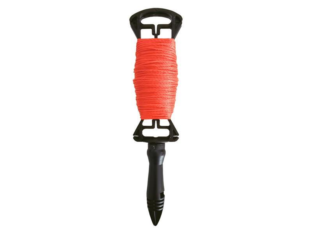 Faithfull FAIBLREEL Brick Line on Spool 75m (246ft) Orange |