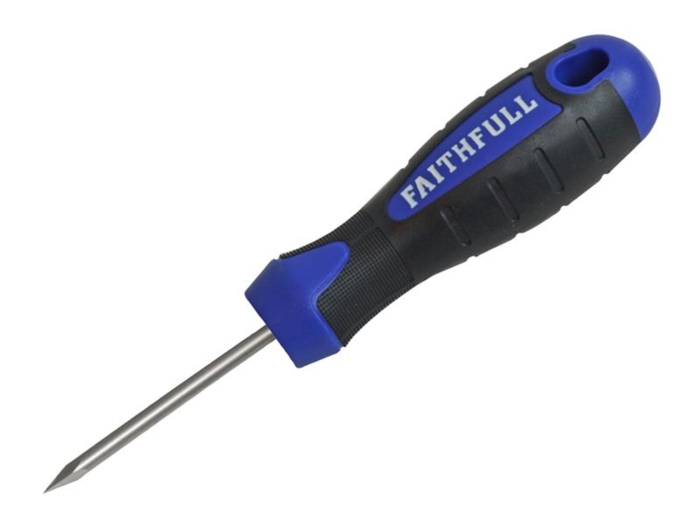 Faithfull FAIBRADSQ Bradawl Soft-Grip Handle Square Tip |