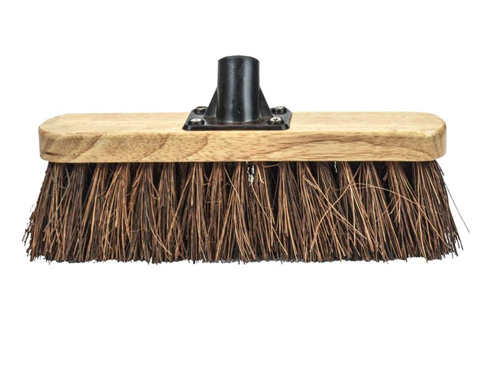 Faithfull FAIBRBASS12R Broom Head Bassine Varnished 300mm (12in) Threaded Socket |
