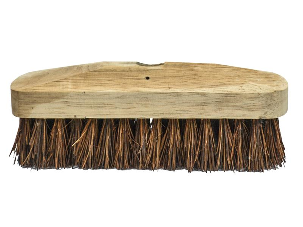 Faithfull FAIBRBASS9 Deck Scrub Stiff Broom Head 225mm (9in) |