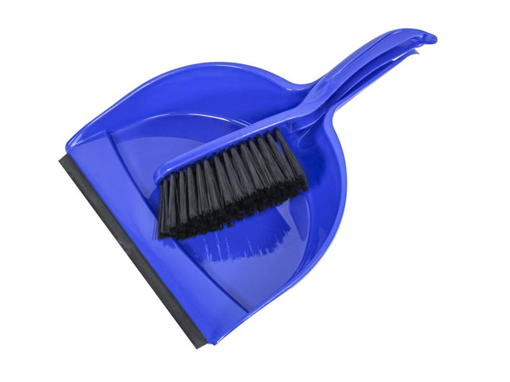 Faithfull FAIBRDUSTSET Dustpan & Brush Set Plastic (220mm) |