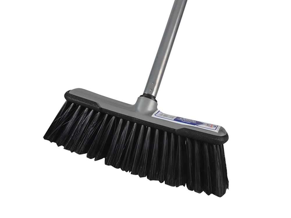 Faithfull FAIBRSOFTDIY Soft Broom with Screw On Handle 30cm (12in) |