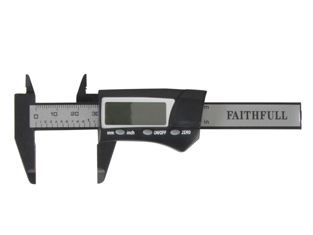 Faithfull FAICALDIG75 Mini Digital Caliper 75mm Capacity |