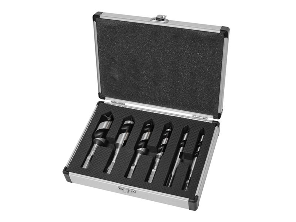 Faithfull FAICASSET6 Stubby Combination Wood Auger Bit Set 6 Piece 10-25mm |
