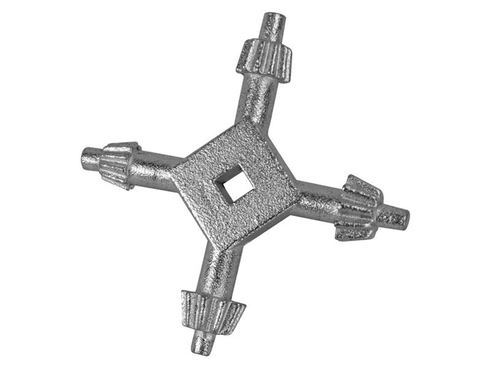 Faithfull FAICHUCKKEY4 Chuck Key 4 Way |