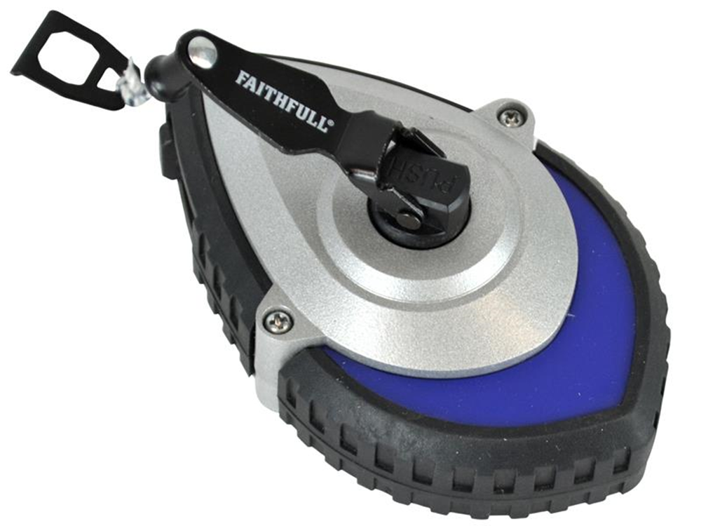 Faithfull FAICL3061 Aluminium Chalk Line 30m |
