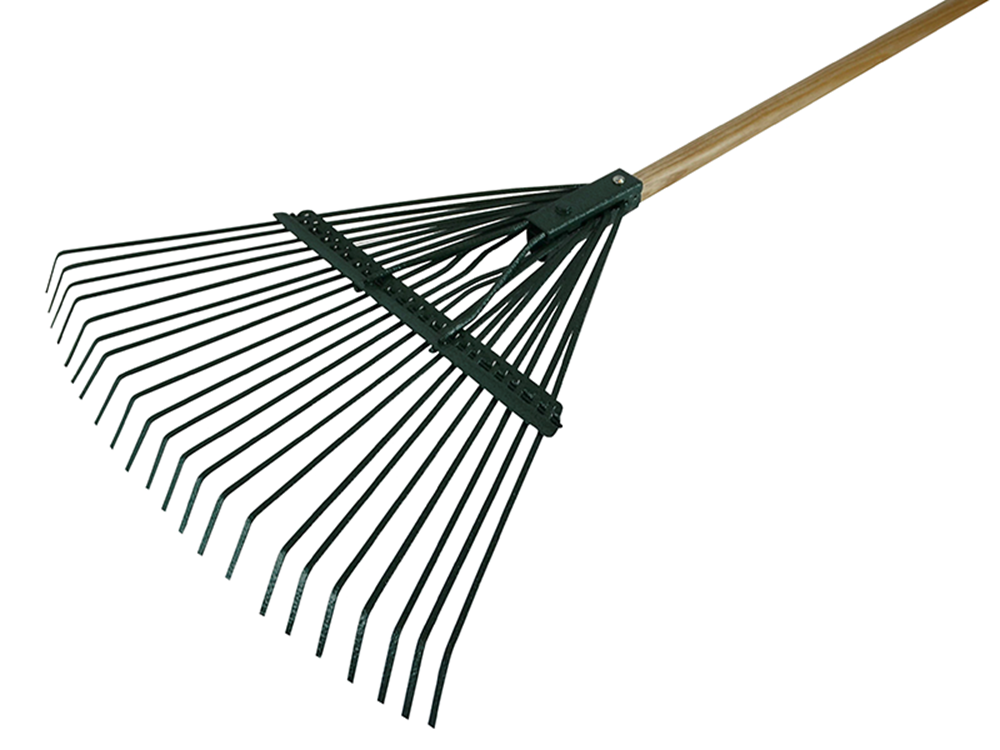 Faithfull FAICOULRF Countryman Leaf Rake 22 Flat Tines |