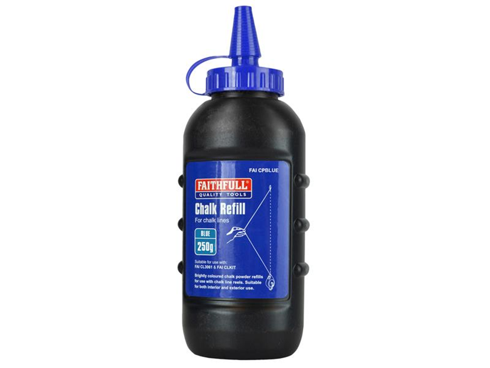 Faithfull FAICPBLUE Chalk Powder Blue 250g |