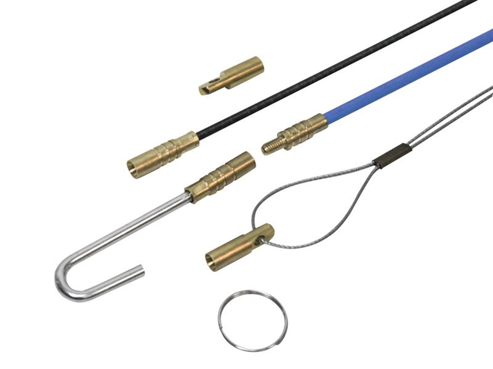 Faithfull FAICRS1000 10m Cable Rod Set,15 Piece |