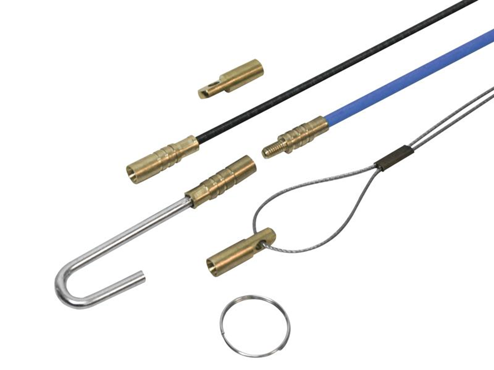 Faithfull FAICRS330 3.3m Cable Rod Set,15 Piece |