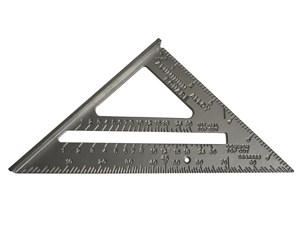 Faithfull FAICSQUICK Quick & Easy Aluminium Roofing Square 180mm (7in) |