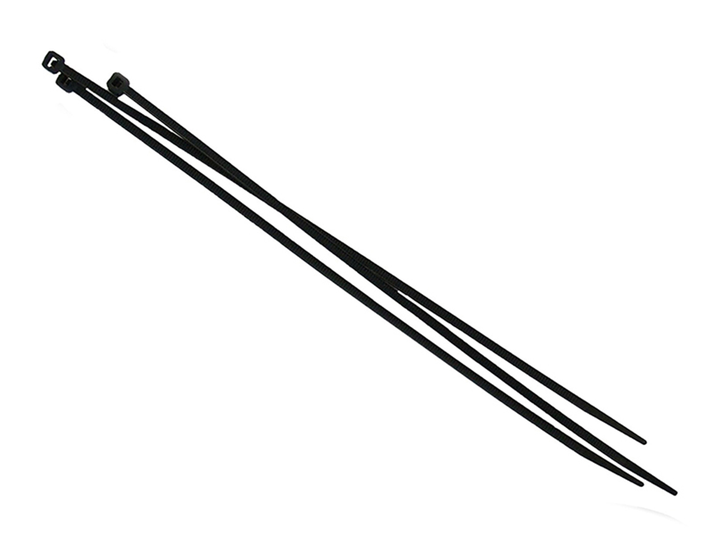 Faithfull FAICT250B Cable Ties Black 4.8 x 250mm (Pack 100) |