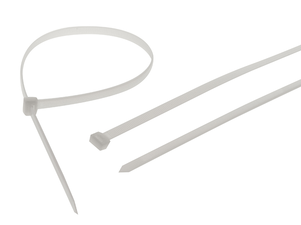 Faithfull FAICT900WHD Heavy-Duty Cable Ties White 9.0 x 905mm (Pack 10) |