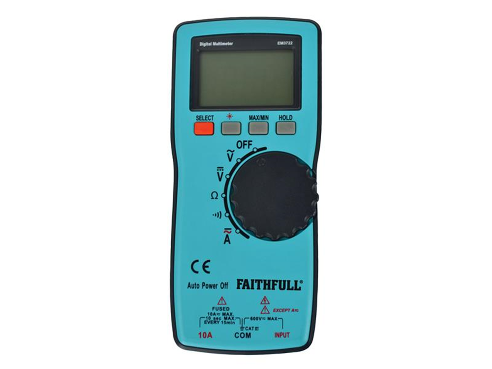 Faithfull FAIDETAUTO Auto-Range Digital Multimeter |