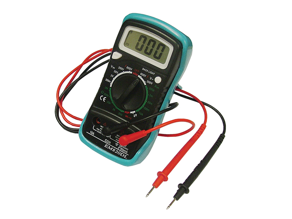 Faithfull FAIDETMULTI Multimeter LCD Display |