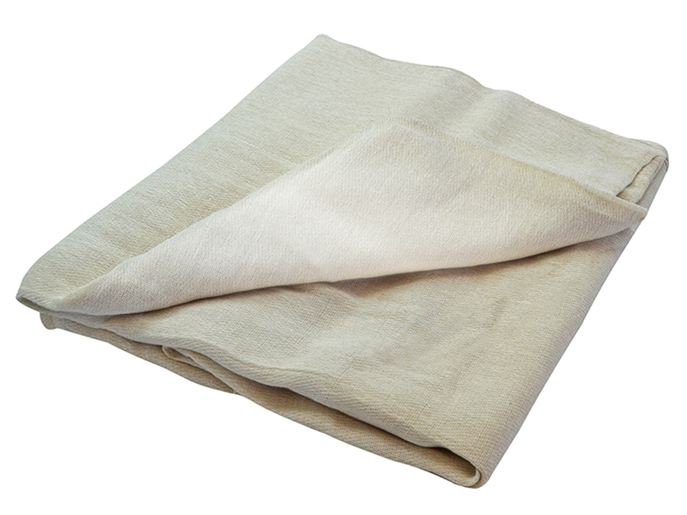 Faithfull FAIDSPC128N Cotton Twill Polythene Backed Dust Sheet 3.6 x 2.8m |