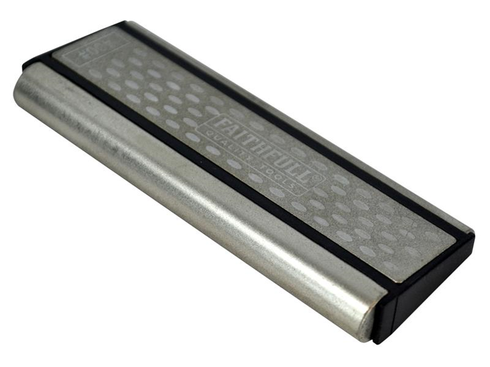 Faithfull FAIDWCARVING Curved Diamond Whetstone 103mm |