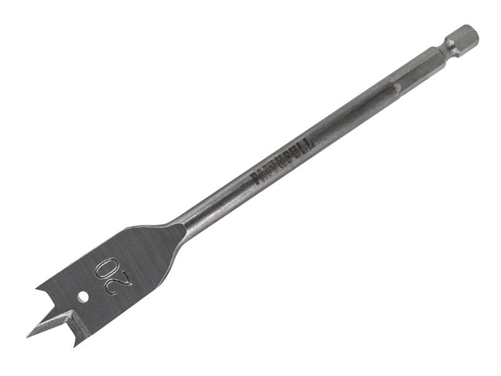 Faithfull FAIFB20E Flat Bit 20mm FAIFB20E |