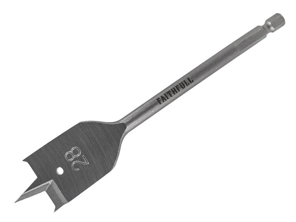 Faithfull FAIFB28E Flat Bit 28mm FAIFB28E |