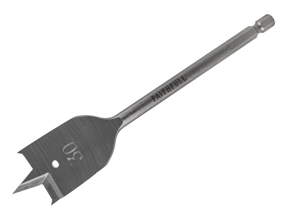 Faithfull FAIFB30E Flat Bit 30mm FAIFB30E |