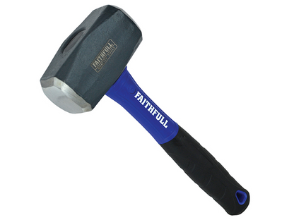 Faithfull FAIFG212 Club Hammer Fibreglass Handle 1.13kg (2.1/2lb) |