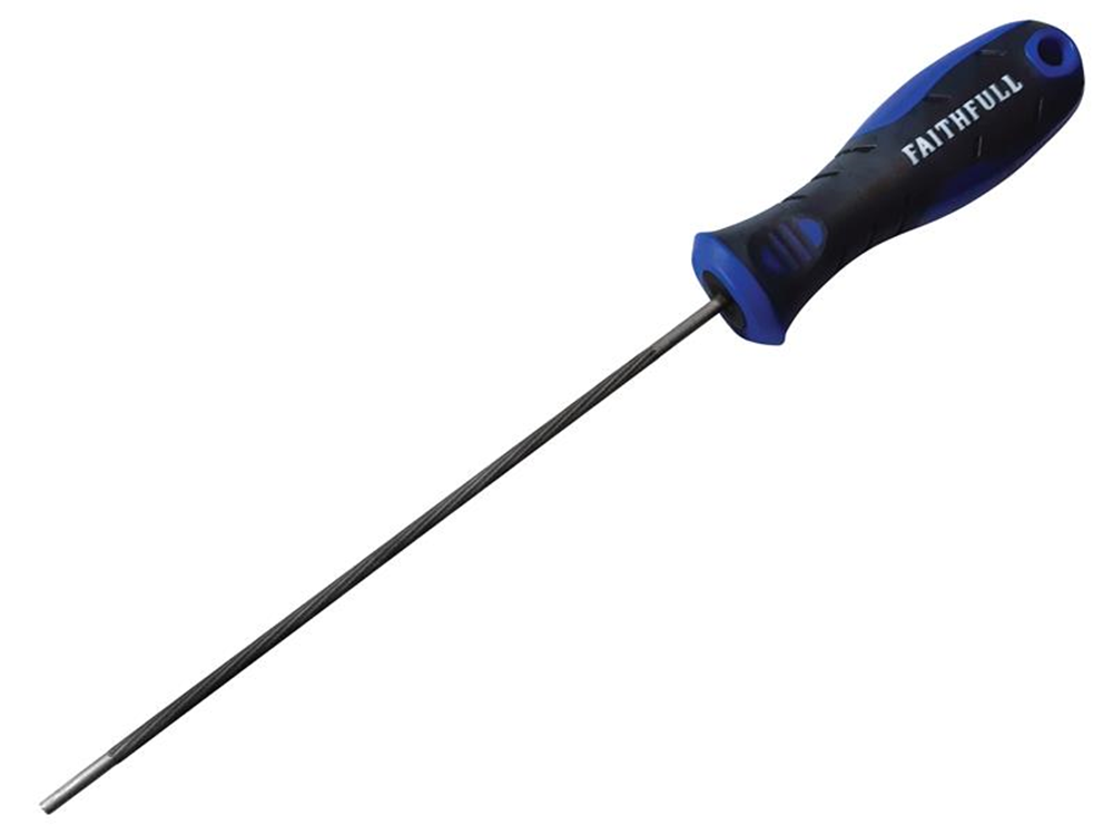 Faithfull FAIFIC532 Handled Chainsaw File 200mm x 4mm (5/32in) |