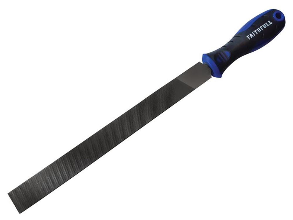 Faithfull FAIFIHB10 Handled Hand Second Cut Engineers File 250mm (10in) |