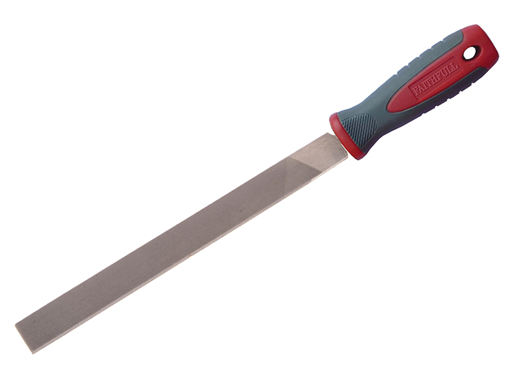 Faithfull FAIFIHB12 Handled Hand Second Cut Engineers File 250mm (10in) |