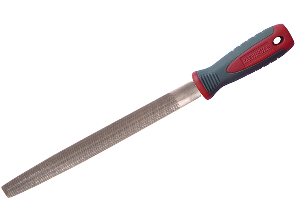 Faithfull FAIFIHRSC12 Handled Half-Round Second Cut Engineers File 300mm (12in) |