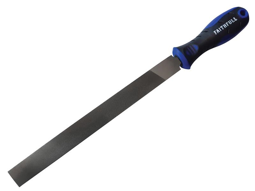 Faithfull FAIFIHSC10 Handled Hand Second Cut Engineers File 250mm (10in) |