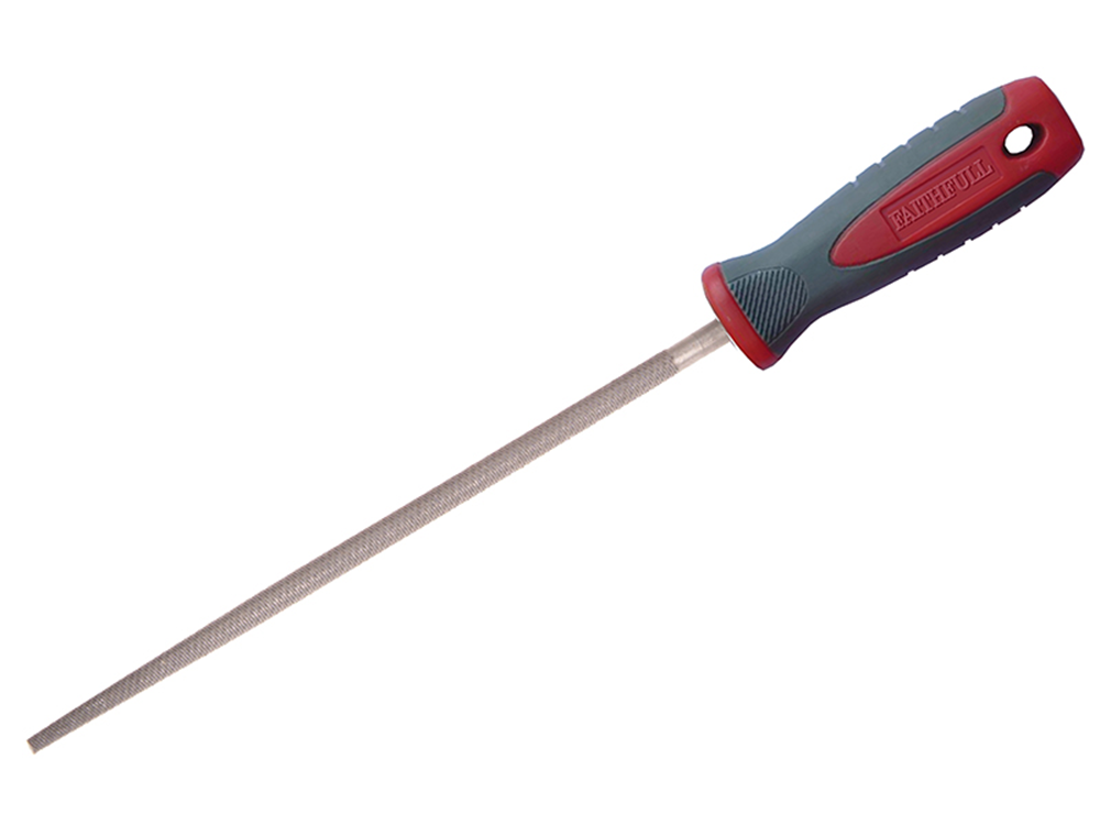 Faithfull FAIFIRSC6 Handled Round Second Cut Engineers File 150mm (6in) |