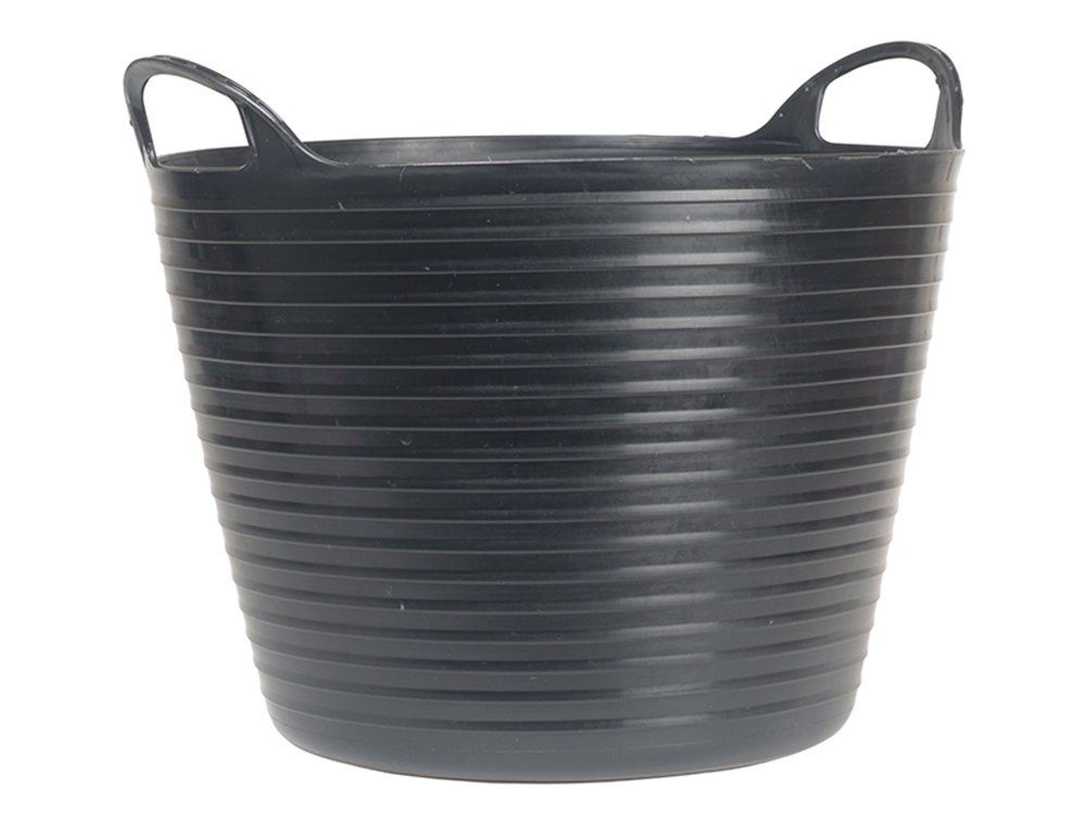Faithfull FAIFLEX60B Heavy-Duty Polyethylene Flex Tub 60 litres Black |