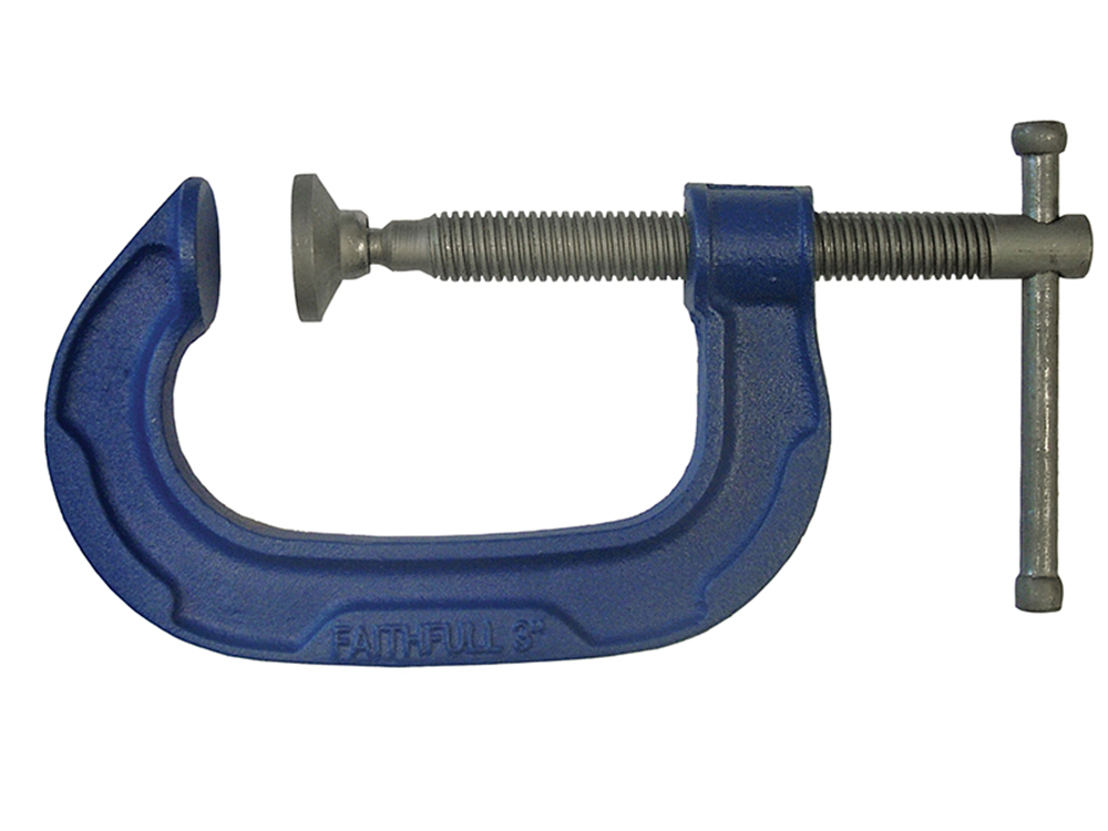 Faithfull FAIG3 Heavy-Duty G Clamp 75mm (3in) |