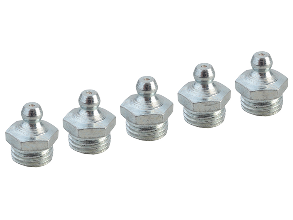 Faithfull FAIGGN14BSP Grease Nipple Straight 1/4in BSP (Pack 5) |