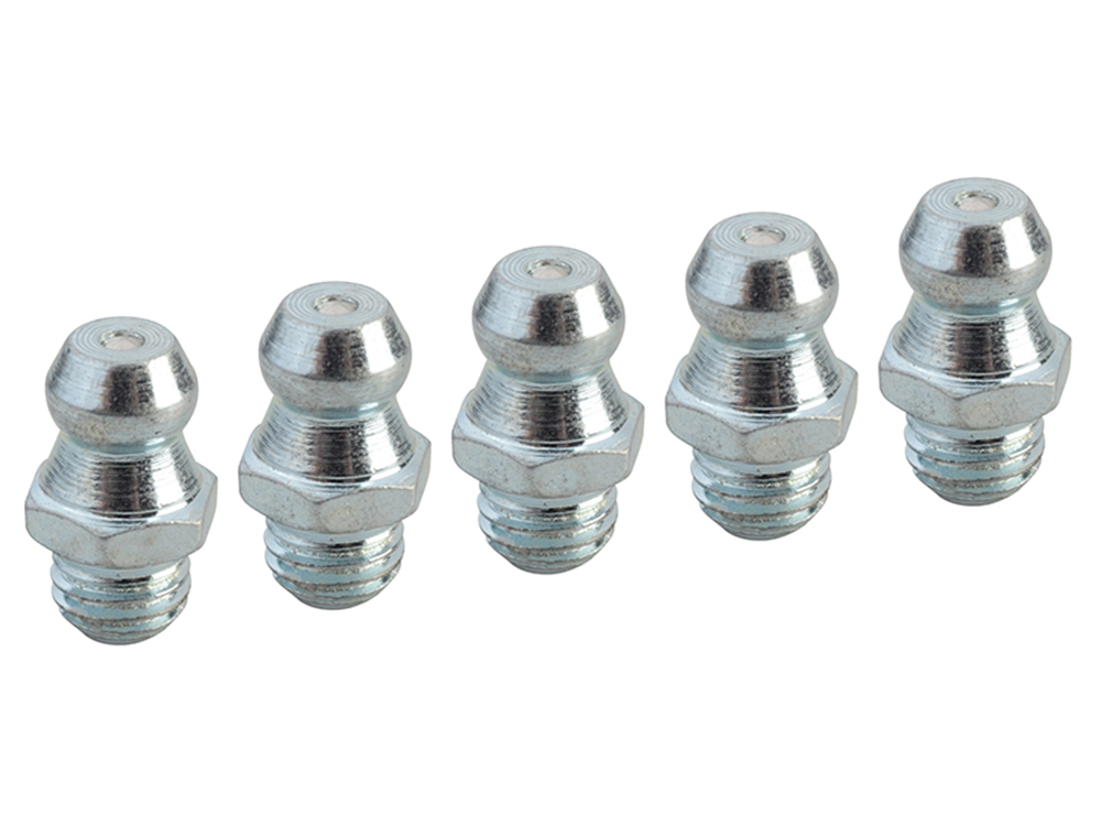 Faithfull FAIGGN14UNF Grease Nipple Straight 1/4in UNF (Pack 5) |