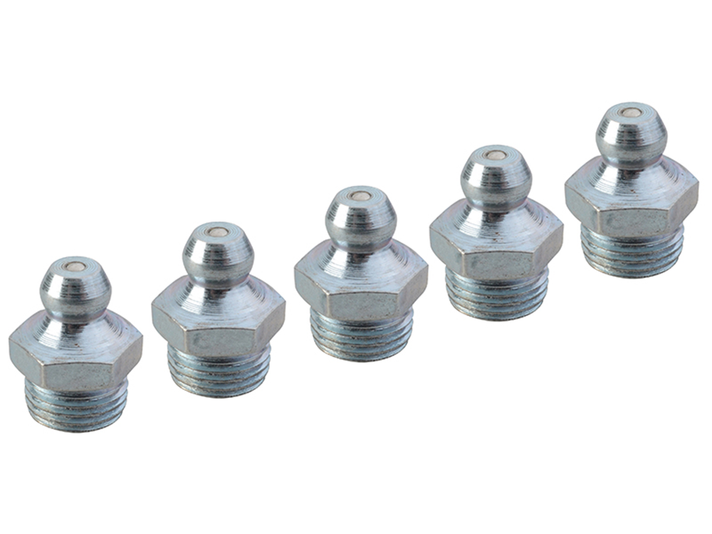 Faithfull FAIGGN18BSP Grease Nipple Straight 1/8in BSP (Pack 5) |