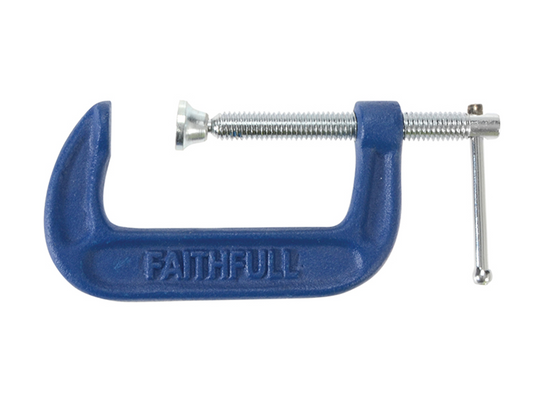 Faithfull FAIGMD2 Medium-Duty G Clamp 50mm (2in) |